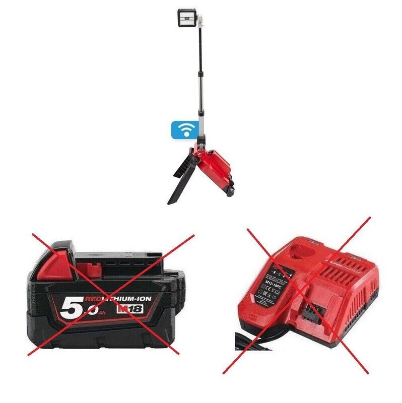 Milwaukee M18ONERSAL  Akku-Leuchte LED Akku-Strahler bis zu 5400 Lumene