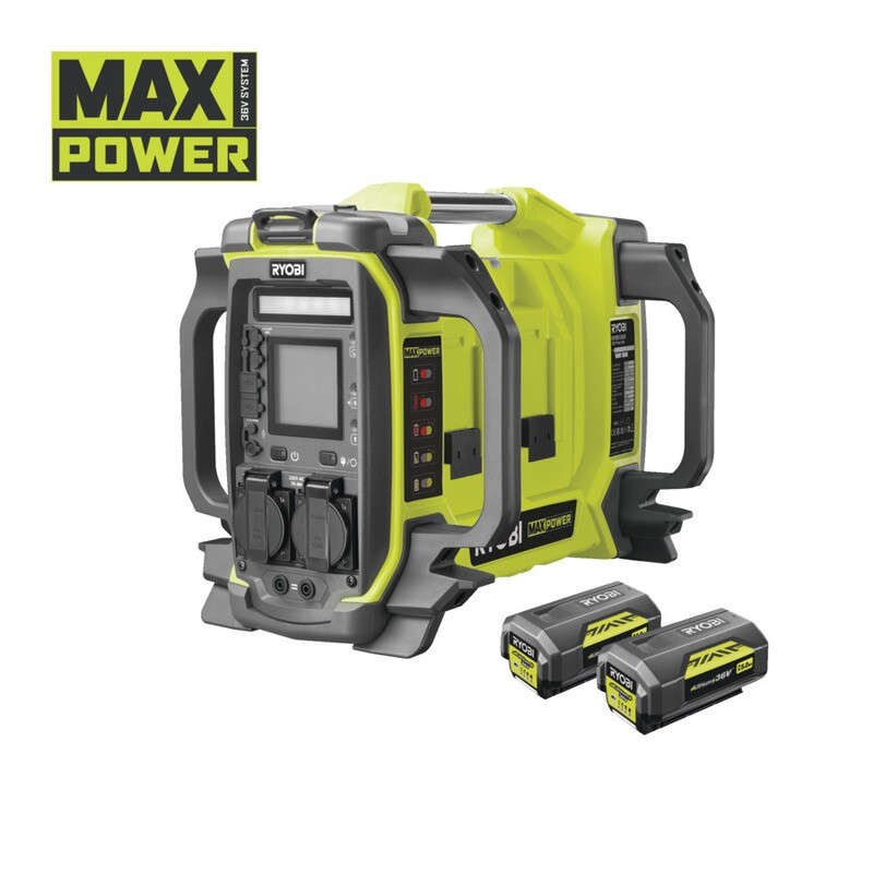 RYOBI 36 V MAX POWER Akku-Wechselrichter RY36BI1800A-250