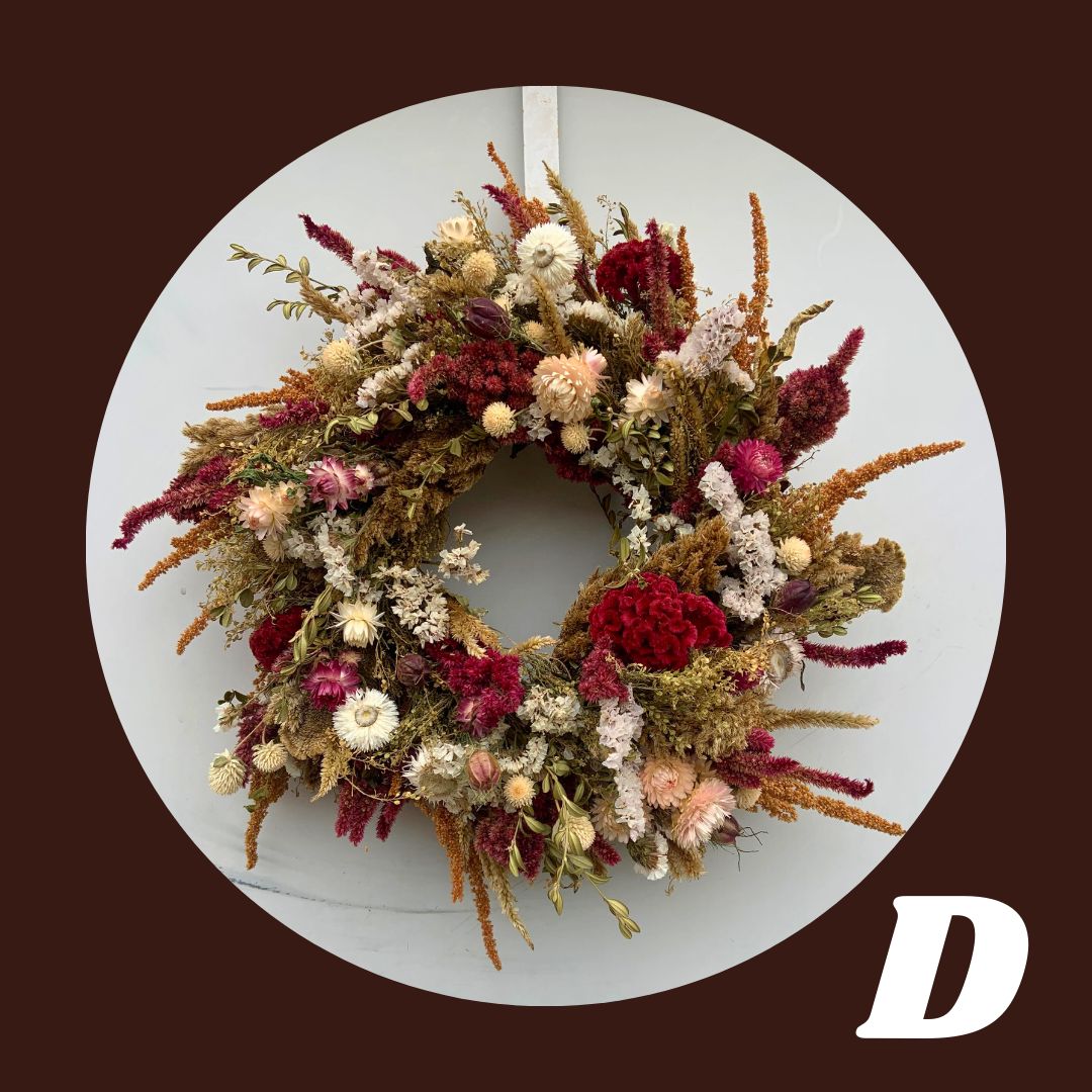 Dried Flower Wreath D