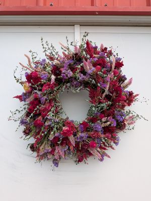 Dried Flower Wreath A