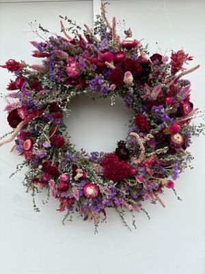 Dried Flower Wreath H