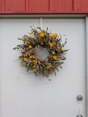 Dried Flower Wreath E