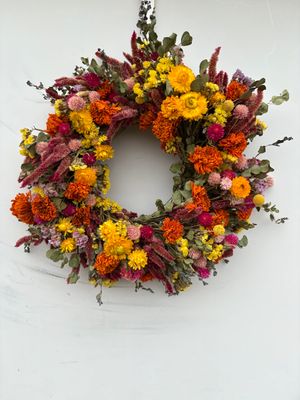 Dried Flower Wreath J