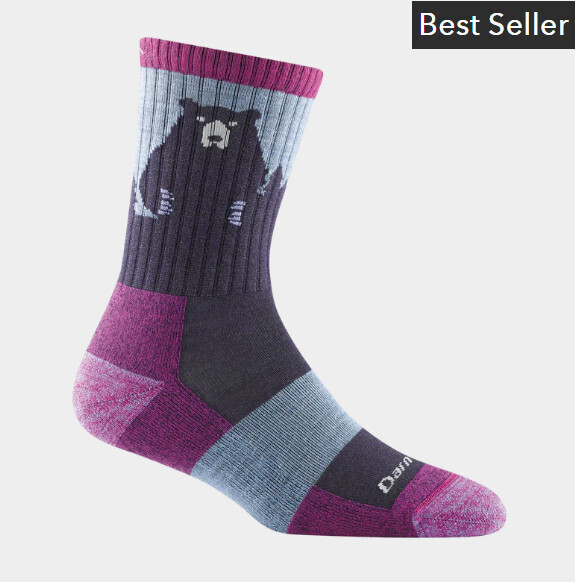 Darn Tough Beartown Hiker Light Cushion - Purple