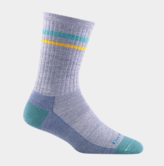 Darn Tough Letterman Crew - Light Denim