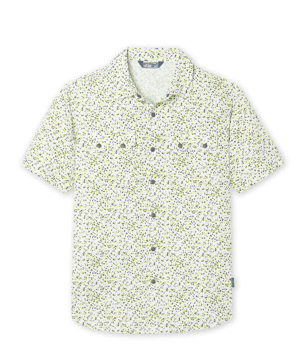 Stio Shifter Shirt SS - Morning Frost Speckles