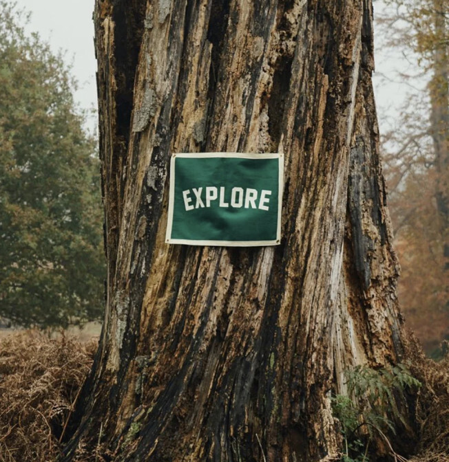 Explore Camp Flag