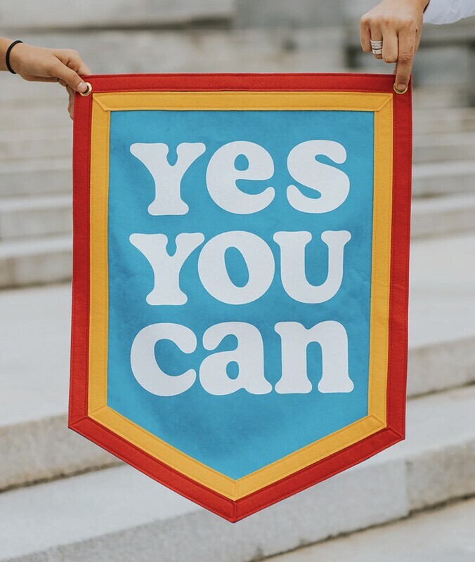 Yes You Can Pennant