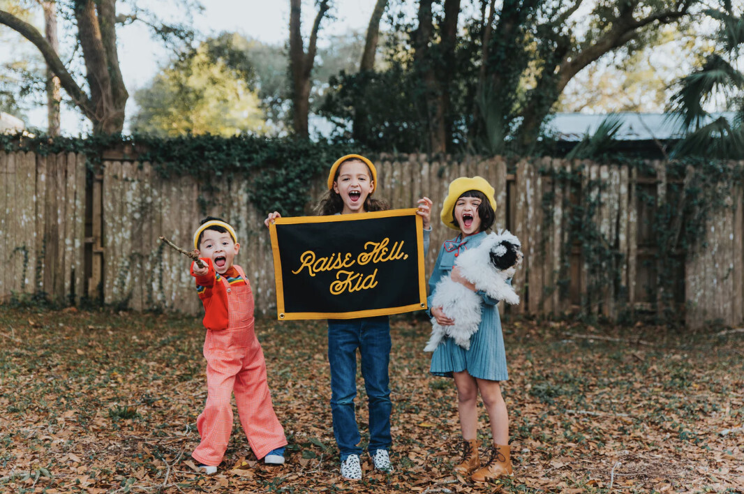 Raise Hell, Kid Camp Flag