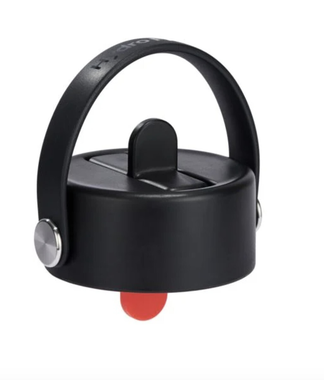 WIDE FLEX STRAW CAP BLACK