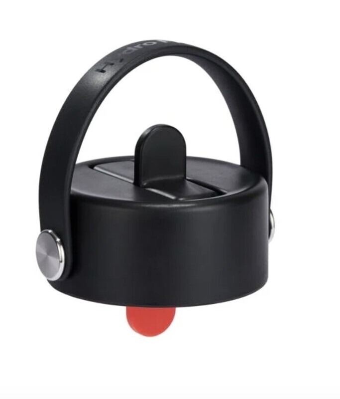 WIDE FLEX STRAW CAP BLACK