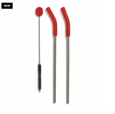 STAINLESS STEEL STRAW SET GOJI