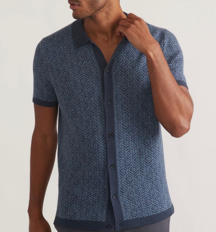 Ethan Sweater Button Down