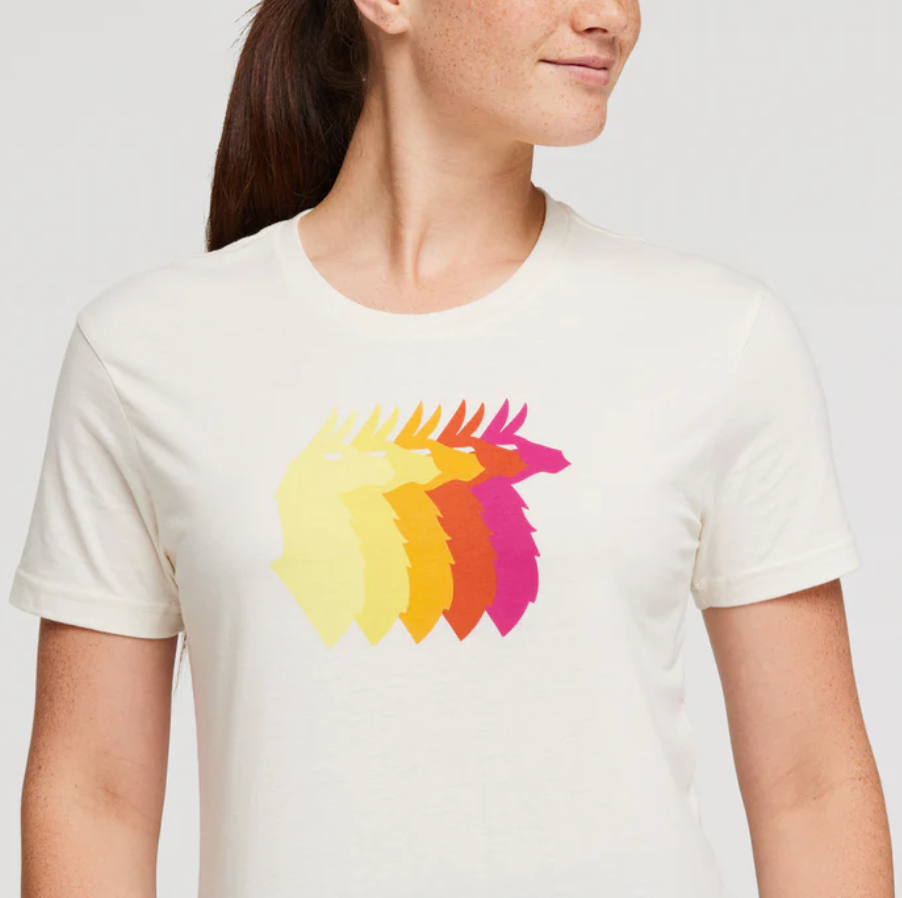 Llama Sequence Organic T-Shirt