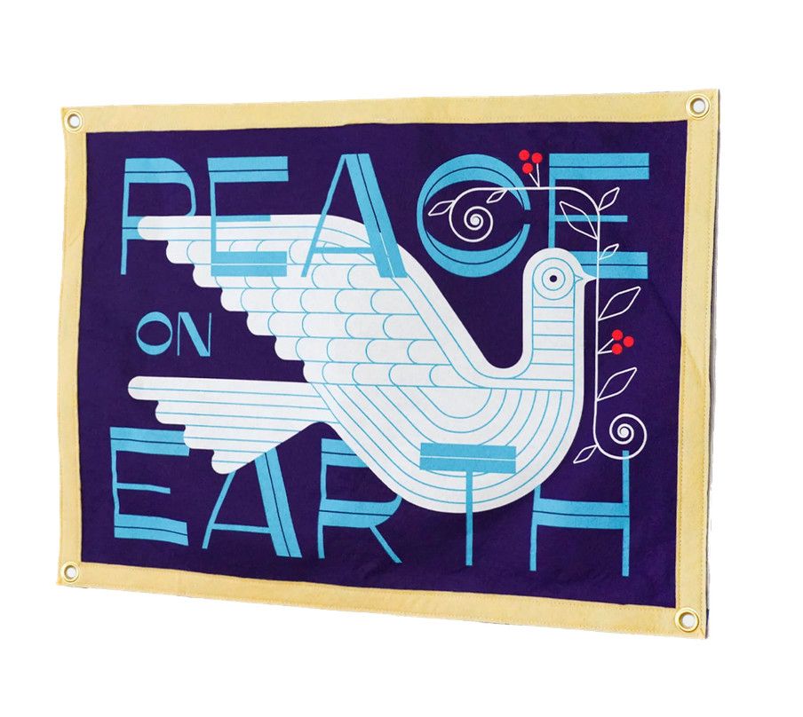 Peace On Earth Pennant