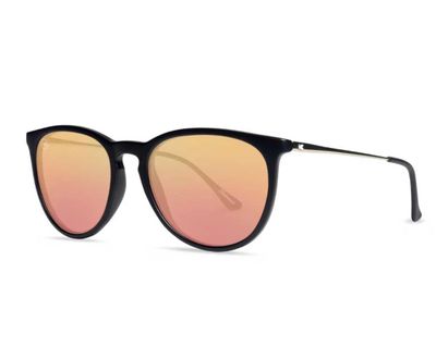 Knockaroud Mary Janes - Black/Rose Gold