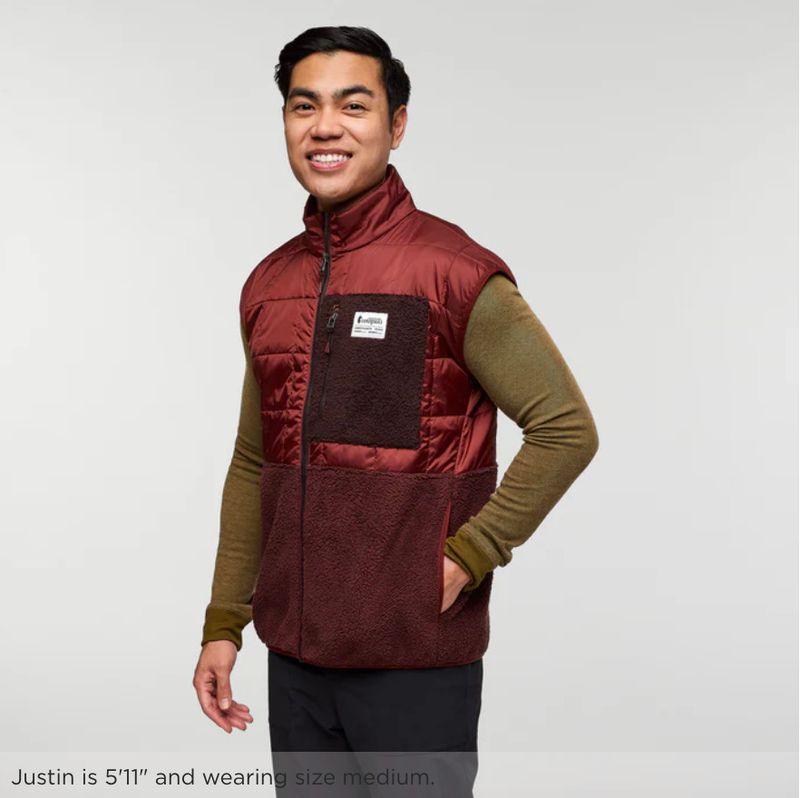 Cotopaxi Trico Hybrid Vest - Men&#39;s - Rusty/Chestnut