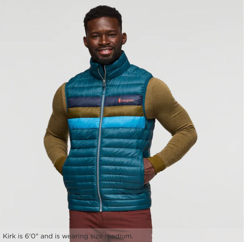 Cotopaxi Fuego Down Vest - Abyss Stripes