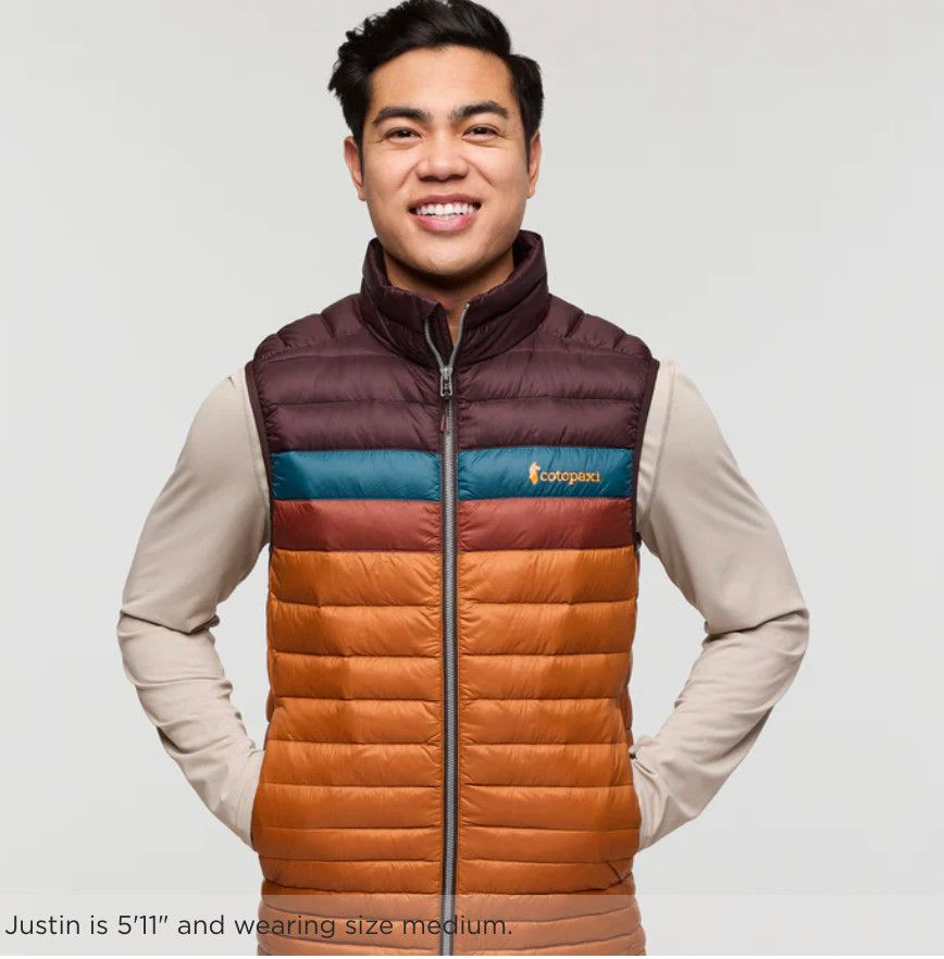 Cotopaxi Fuego Down Vest - Coffee/Sienna