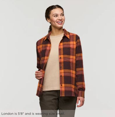 Cotopaxi Women&#39;s Quedo Flannel Shirt