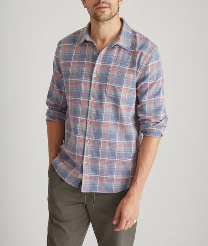 Classic Stretch Selvage Shirt - Multi Plaid