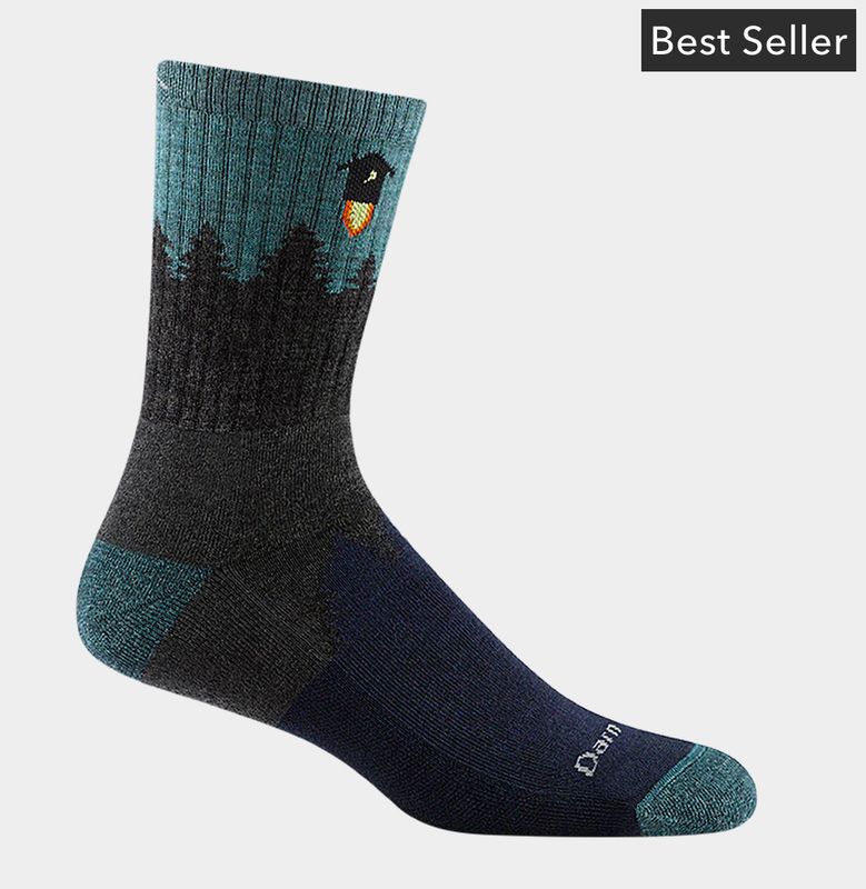 Darn Tough #2 Midweight Hiker with Cushion in Grey