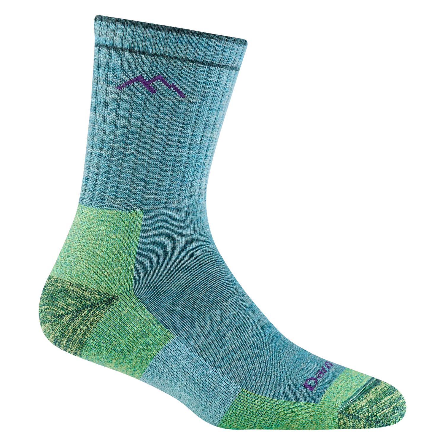 Darn Tough Hiker Midweight Cushion - Aqua Heather