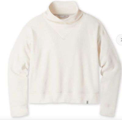 Stio Women's Turpin Fleece Mockneck in Mountain Goat