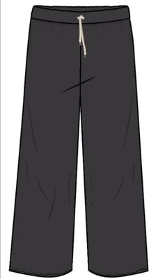 Anytime Washed Black Wide Leg Sweatpant