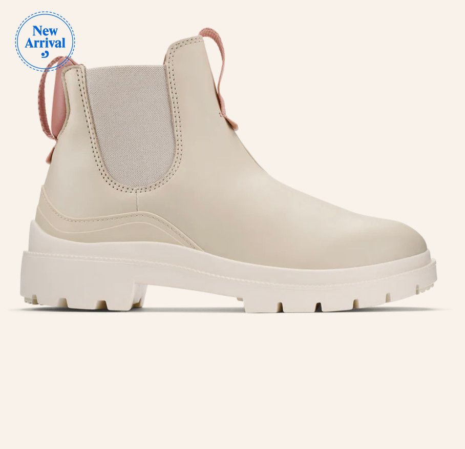 Olukai Hehi Women&#39;s Leather Boot - Tapa/Cork