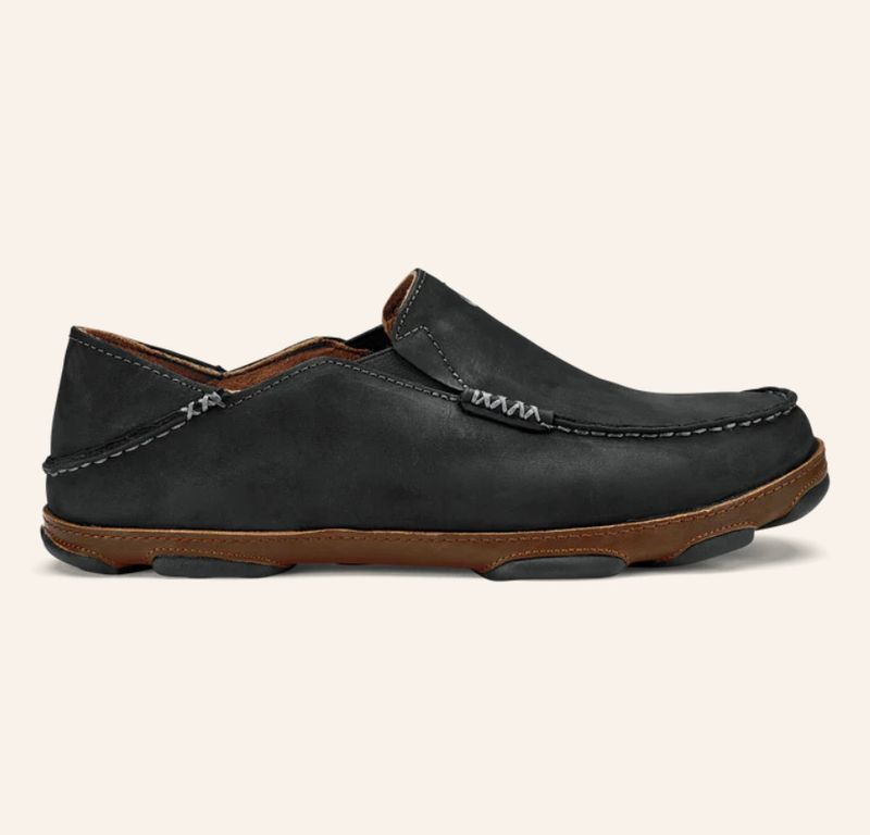 Olukai Moloa Black / Toffee