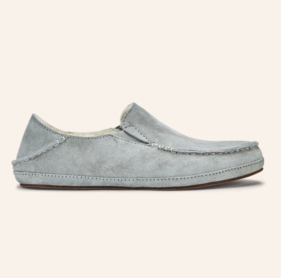 OluKai Women's Nohea Slipper  - Pale Grey