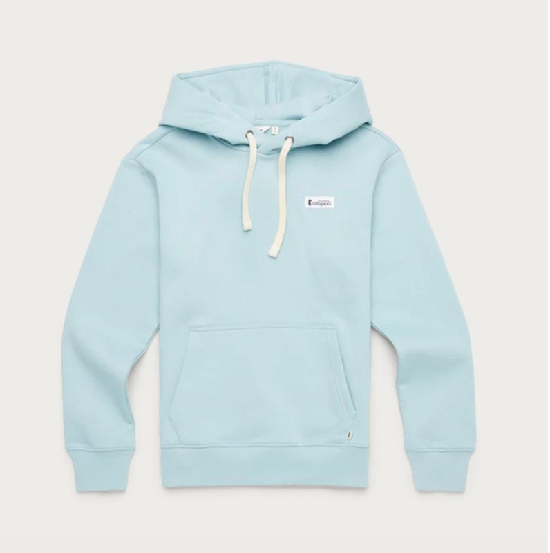 Women&#39;s Llama Patch Hoodie - Sea Spray