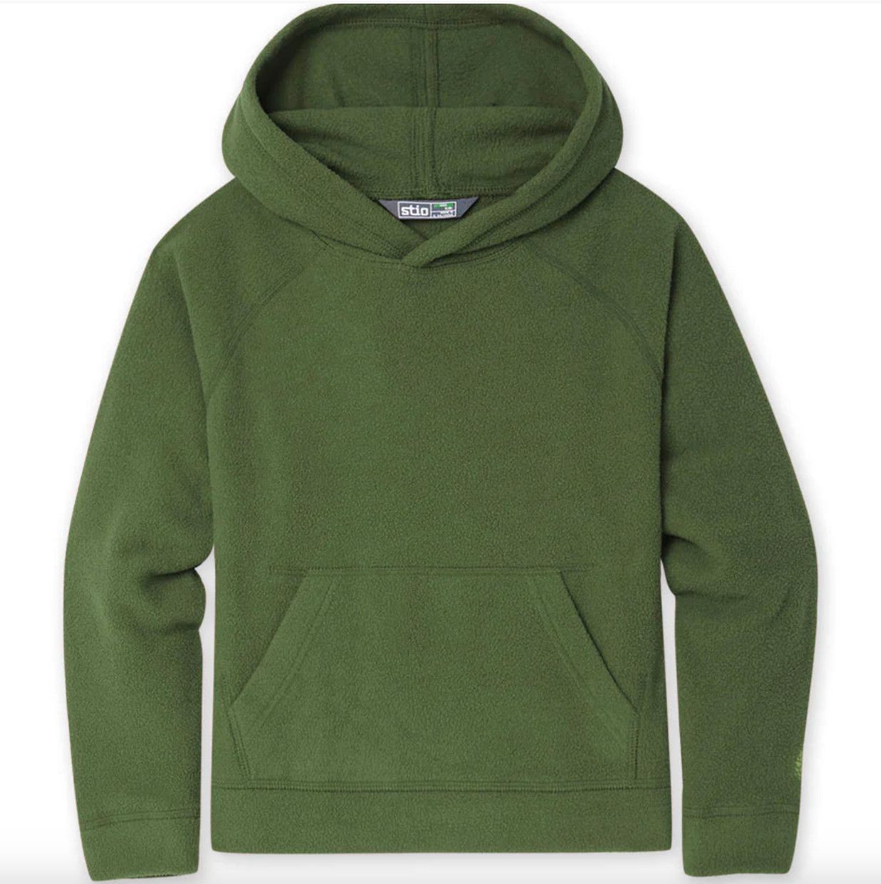 Kids Turpin Fleece Hoodie - Pine Forest