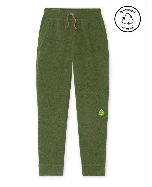 Kids Turpin Fleece Pant - Pine Forest