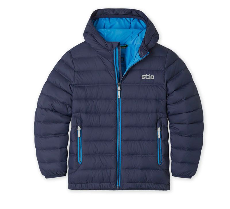 Stio Kids Hometown Down Hooded Jacket - Mountain Shadow Stio Kids Hometown Down Hooded Jacket - Mountain Shadow