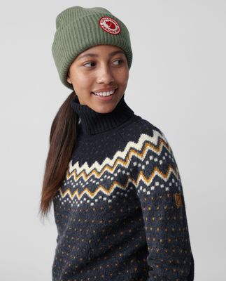 Fjallraven Ovik Knit Roller Neck Sweater - Navy/Dark Navy