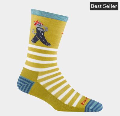 Darn Tough Animal Haus Crew - Buttercup