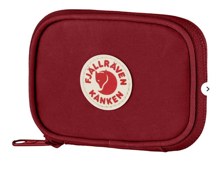 Kanken Card Wallet Ox Red