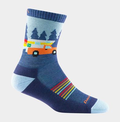 Darn Tough Juniors - Hike Crew Sock - Lightweight - Van Wild