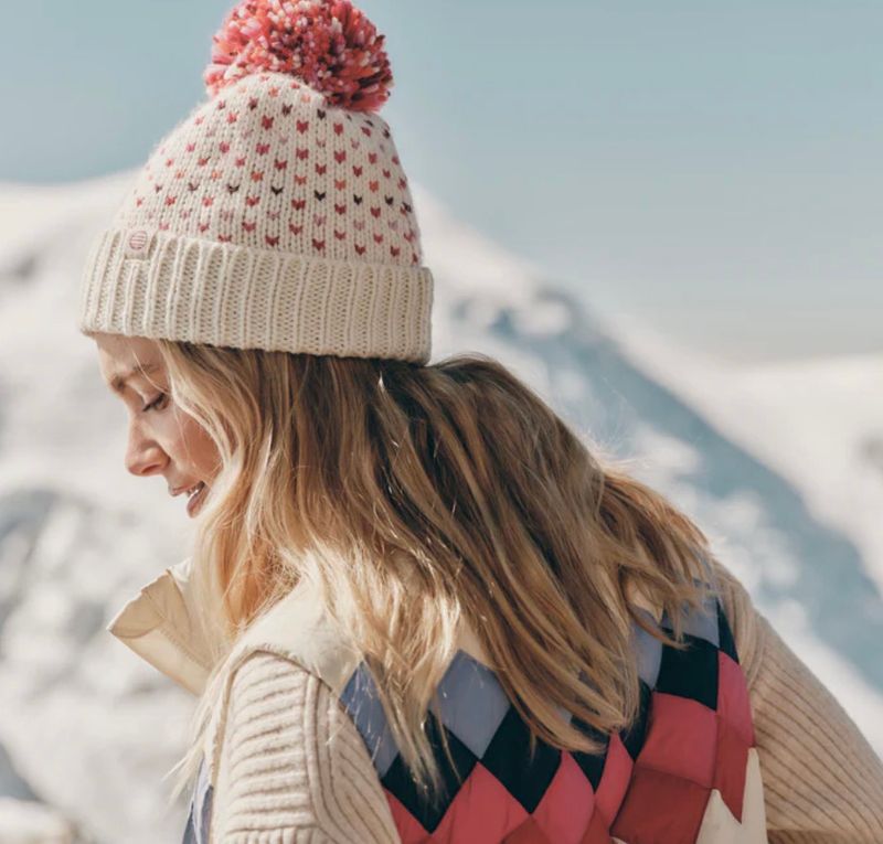 Marine Layer Alma Pom Beanie - One Size