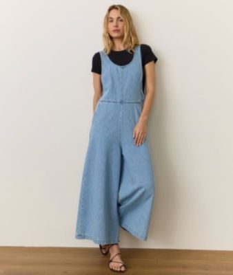 Marine Layer Layla Denim Overalls