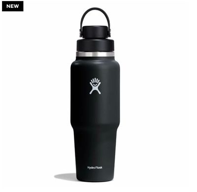 Hydroflask 32oz Wide Mouth Travel Bottle w/ Flex Chug Cap - Black