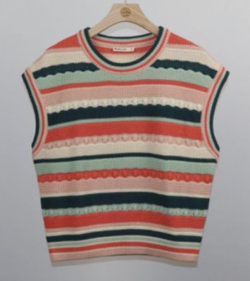Marine Layer Rory Crochet Vest