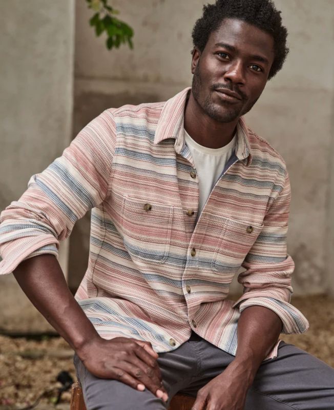 Marine Layer Pacifica Stretch Twill Shirt
