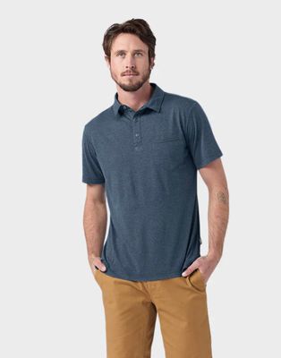 STIO Divide Polo - Stormy Heather