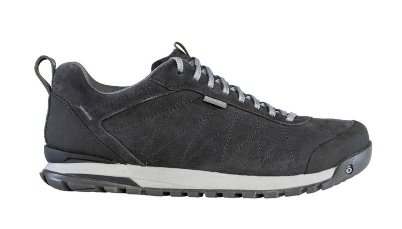 Oboz Men&#39;s Bozeman Low Leather Shoe - Black Sea