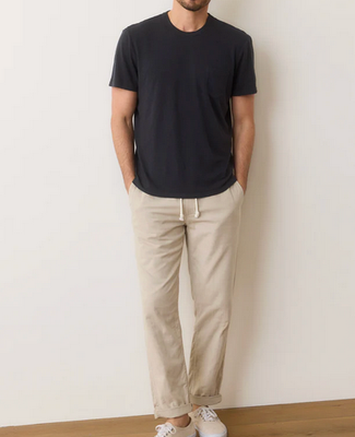 Relaxed Hemp Cotton Tee