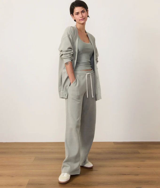 Marine Layer Cloud 9 Wide Leg Sweatpant