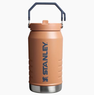 Stanley 64 oz Iceflow Flip Straw Jug in Toast